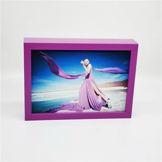 6inch Elegant Aluminum Picture Frame Tabletop for DIY Photos