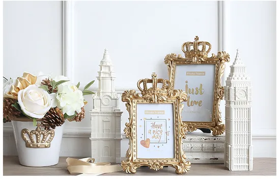 Wholesale Crown Customized Ceramic Beautiful Photo Frame