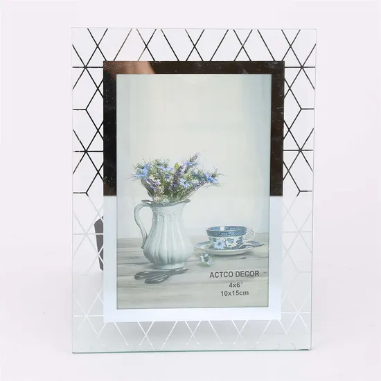 Glass Photo Frame Picture Frames Home Products Arts & Crafts