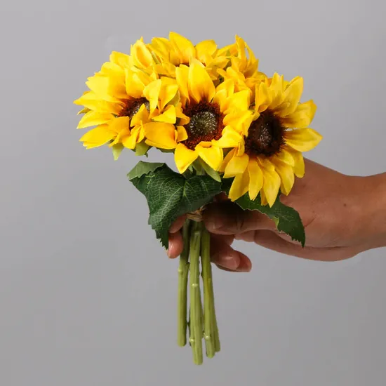 Wholesale Gerbera Daisies Flowers Artificial Sunflowers for Home Garden Decoration