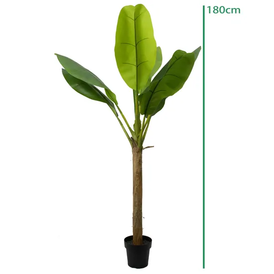 180cm Simulated Plastics 8 Leaves Plants Banana Tree