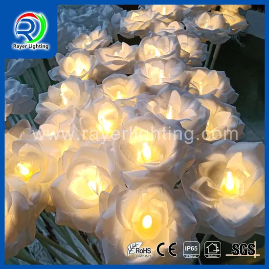 LED Light Tree Christmas Garden Rose Lights