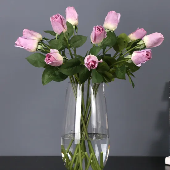 Rose Flower Single Rose Simulation Wedding Decoration Flower