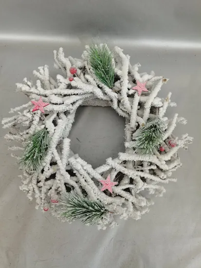 Garland Christmas Decorations Ornamentchristmas Green Plants Flowerpot