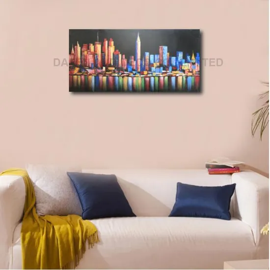 Decorative Oil Painting of Nightscape