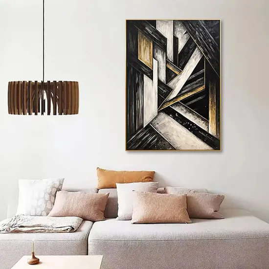 Oiuytoh Customized Oil Painting - Handcrafted in Yiwu City