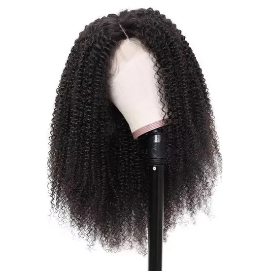 13X4 Wigs Hair Lace Frontal Wig Deep Wave Transparent Color Kinky Curly HD Lace Frontal Wig