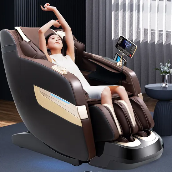 4D Shiatsu Neck and Shoulder Office Chair Massage Full Body Zero Gravity Luxury