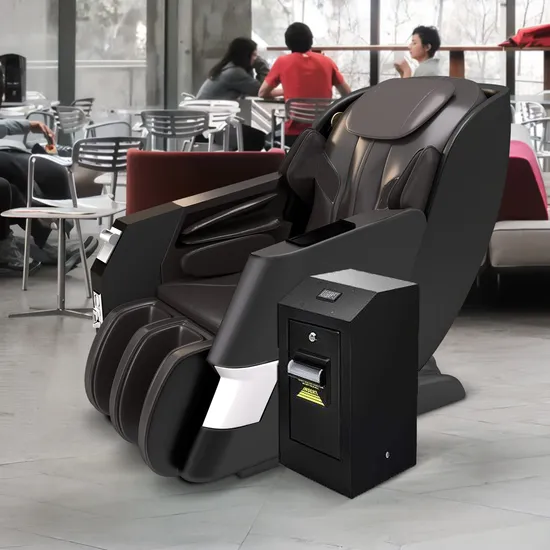 Guoheng Commercial Full Body Electric Zero Gravity Bill Banknote Vending Massage Chair