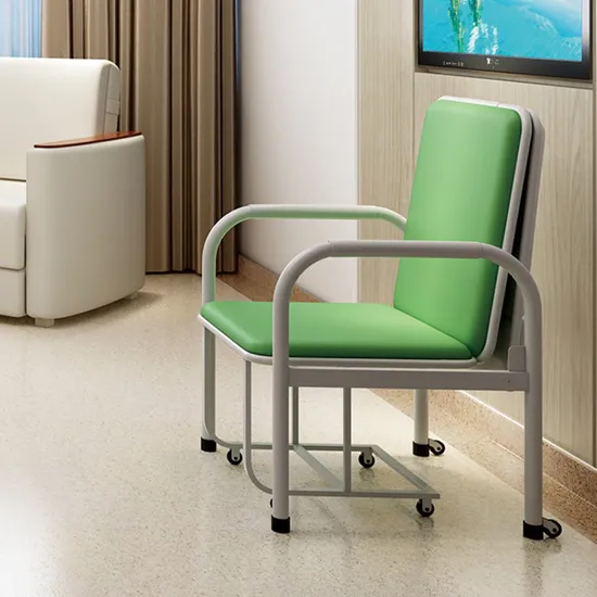 Distributors Provide Moderate Price Adjustable Wholesale Folding Wheels Hospital Furniture Sleeping Chair Healthcare Chairs