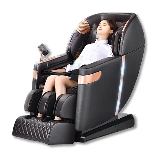 New Modern Whole Body Electric 3D Smart LCD Touch Control Zero Gravity Therapy Air Pressure Shiatsu 6D Foot SPA Massage Chair