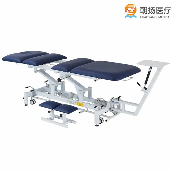 Traction Therapy Cervical and Lumbar Traction Machine Electric Physiotherapy Bed Treatment Bed Orthopedic Traction Table