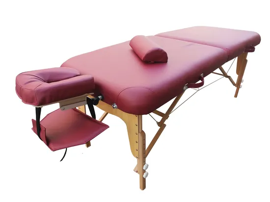 Comfortable 5cm Sponge Folding Massage Table for SPA