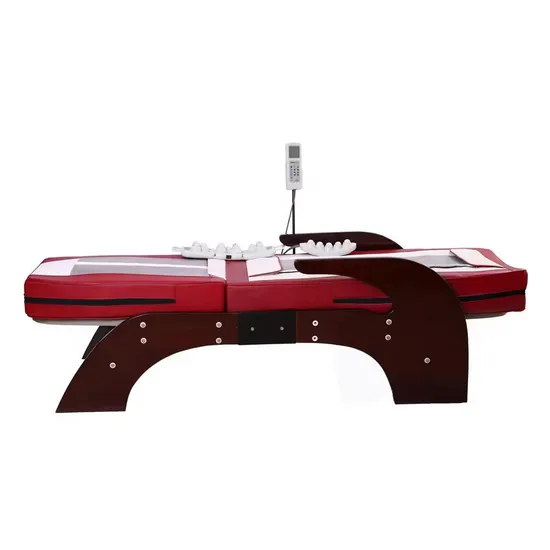Hot Sale Adjustable Factory Direct Wooden Beauty Salon Bed Oval Beauty Folding Massage Table