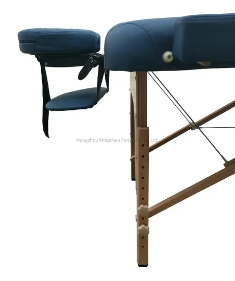 Comfortable Three-Section Folding Massage Table for Eyelash Beauty
