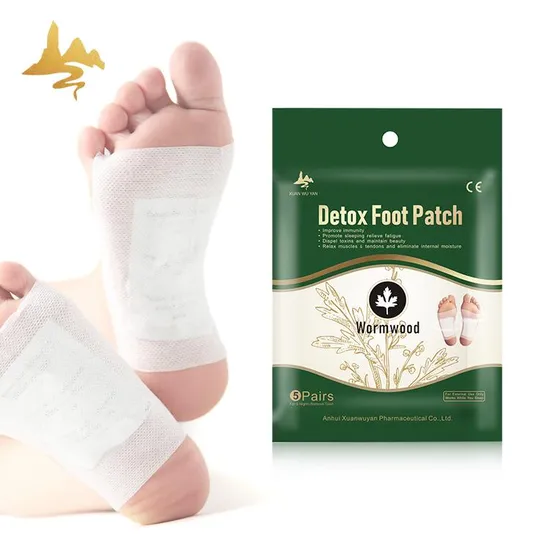 Natural Herbal Extraction Foot Detoxification Patches for Improve Sleeping