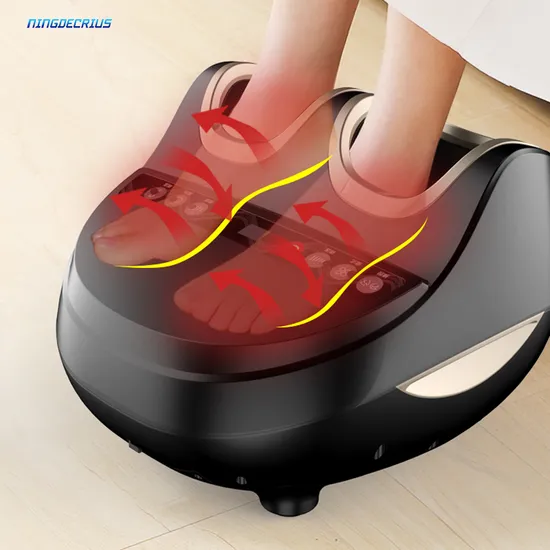 Ningdecrius High Quality Electric Feet Blood Circulation with Heating Circulation Machine Massage Machine Roller Foot Massager
