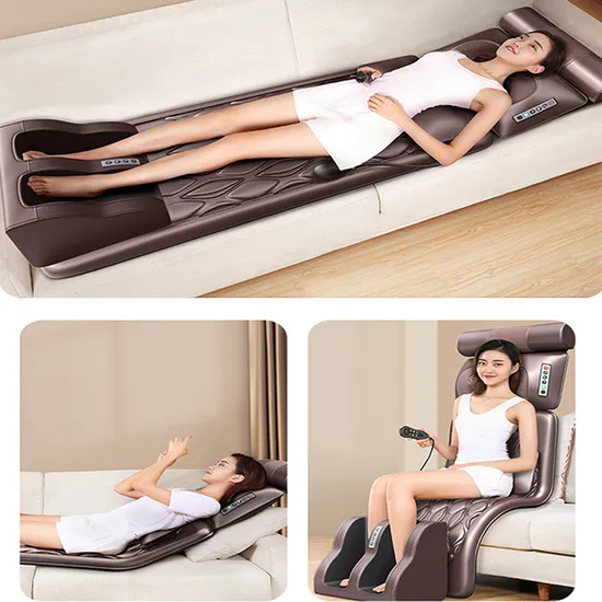 Full Body Wholesale Neck Back Waist Heat Cushion Electric Mat Vibrating Massage Mattress