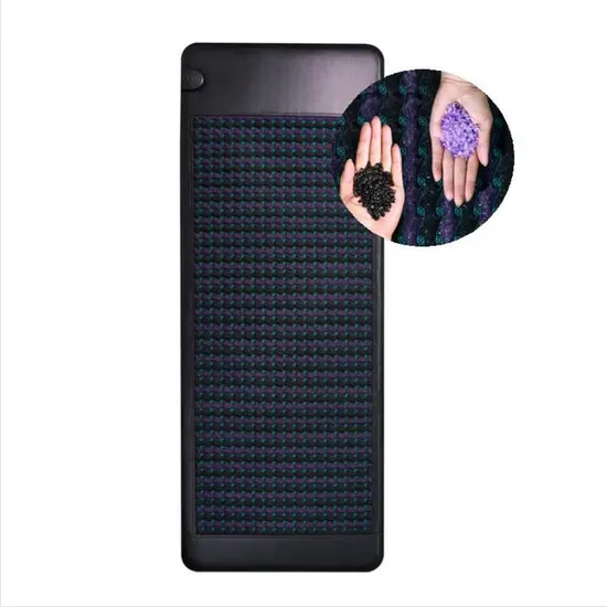 Premium Infrared Pemf Mat with Amethyst and Obsidian for Pain Relief