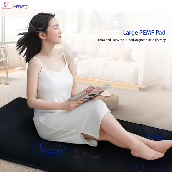 Lymphatic Drainage Muscle Relax Pain Relief Magnet Therapy Physio Magneto Mattress Device