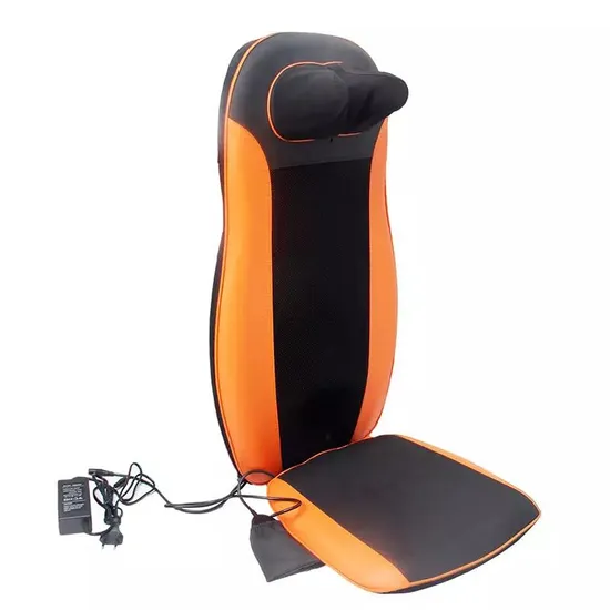 Electric Portable 9-Motor Vibration Massage Backrest Cushion to Relieve Soreness for Home and Car Use