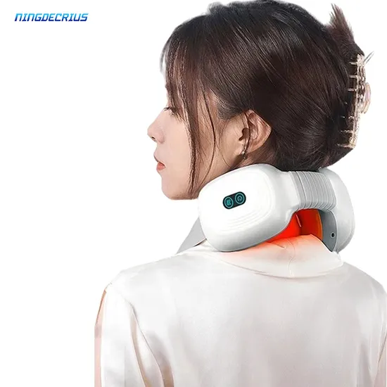2022 Ningdecrius Full Body Relaxation Massager Electrical Shiatsu Kneading Infrared Heated Massage U Shape Healthy Neck Shoulder Massager