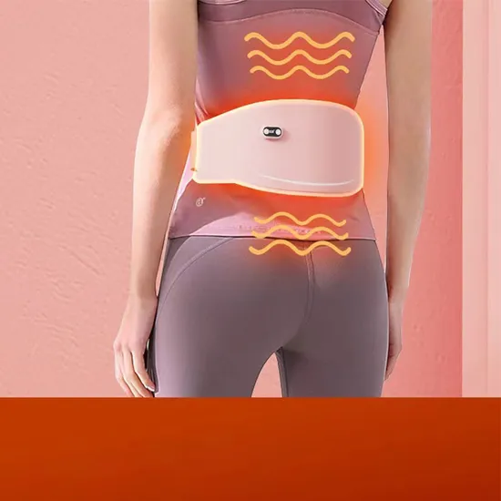 The Lightest LCD Display Heated Massage Period Pain Relief Belt