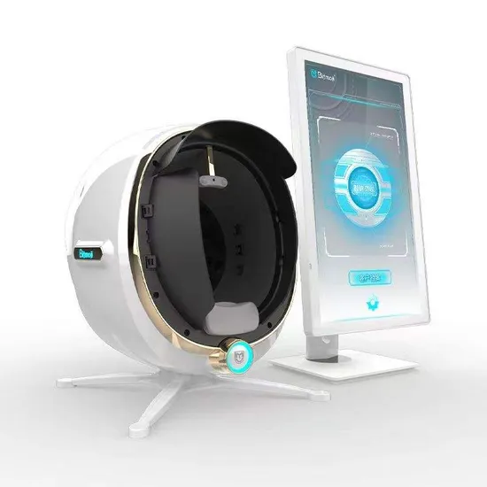 21.5 Inch Screen Pad 3D Magic Mirror UV Skin Analysis Machine Tester Scanner Analyzer Facial Face Hair Skin Analyzer