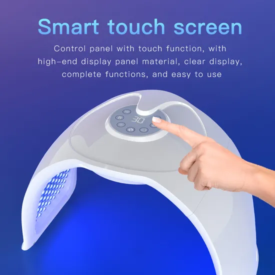 2024 New Hot and Cold Sprayer Facial SPA 9 Colors PDT LED Red Light Mask Photon Therapy Facial Anti-Aging Machine with CE/IR Light