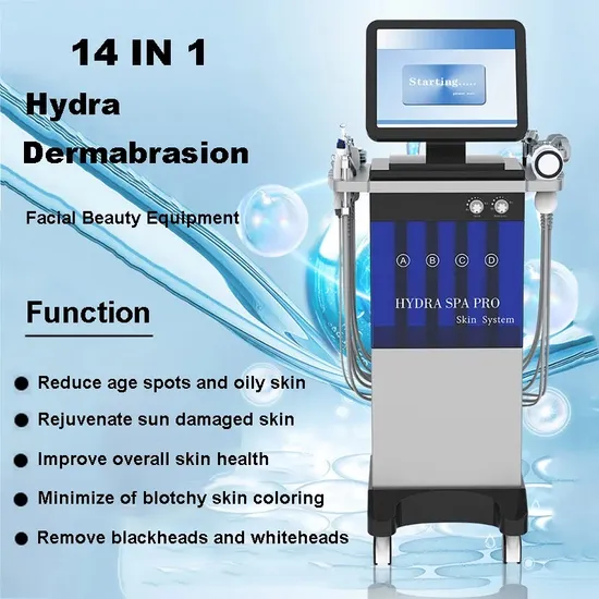 Professional Hydro Dermabrasion Device for Radiant Skin Treatment