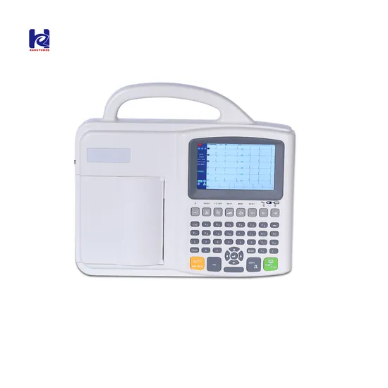 Hospital Medical Equipment Electrocardiograph Digital Portable 3 Channels Three Channel ECG Machine