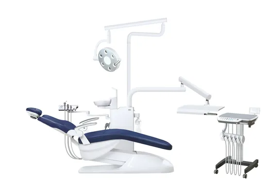 Foshan Dental Equipment Sensor LED Lamp Dental Units Adjustable Luxury Dental Chair