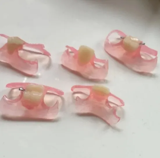 Dental Material Valplast Flexible Invisible Braces Dental Resin Flexible Denture