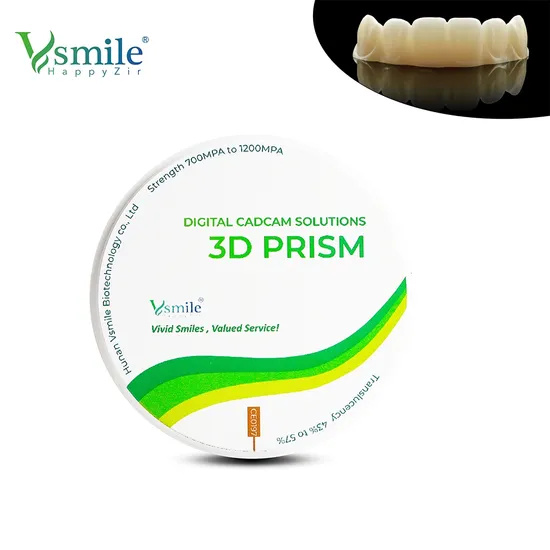 Vsmile Dental Zirconia Zirconium Discs for Dental Laboratories