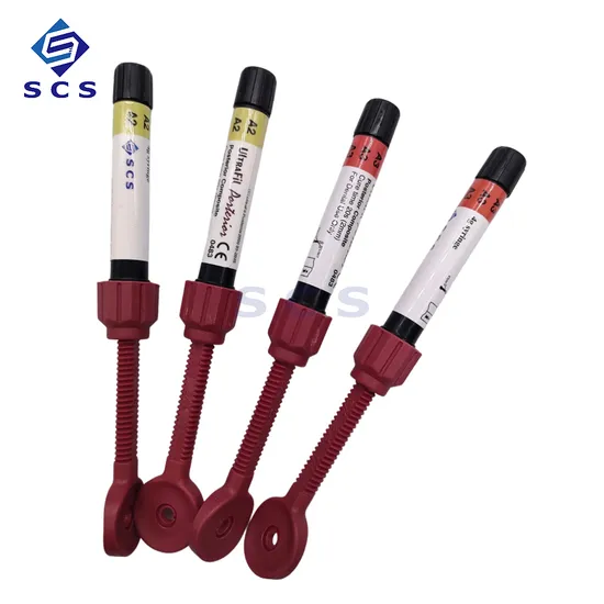 Medical Consumables Syringe Dental Filling Material Light Cure Composite Resin