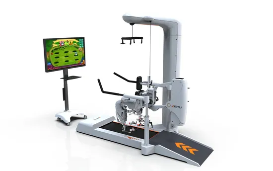 Physical Walking Therapy Training System for Rehabilitation