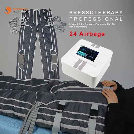 24 Airbags Pressotherapy Air Pressure Infrared Blood Circulation Massage Machine