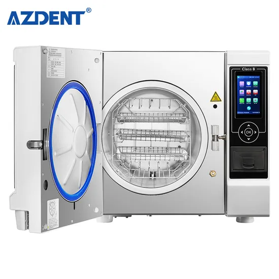 22 Litres Class B Dental Autoclave Sterilizer with Wide-Angle LED Color Screen