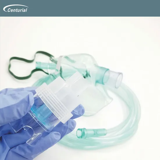 Medical Disposable Facial PVC Nebulizer Mask with Aerosol