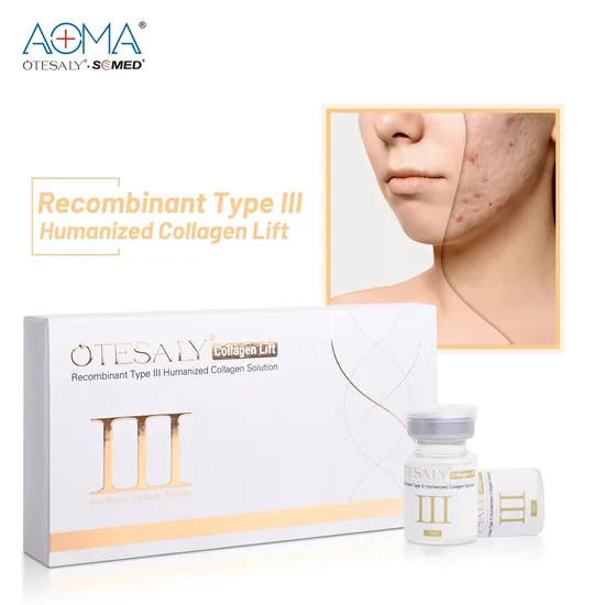Otesaly Placenta Collagen Medical Aesthetics Lemon Bottle Fat Dissolving Pdo Thread Plla Filler Anti Aging Serum Collagen Lift Serum