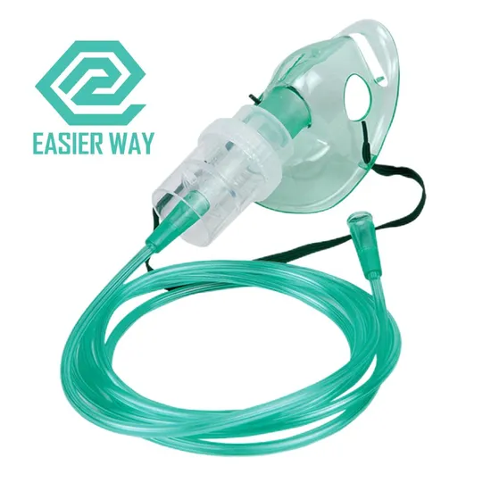 S/M/L/XL Medical PVC Supply Nebulizer Mask for Single Use