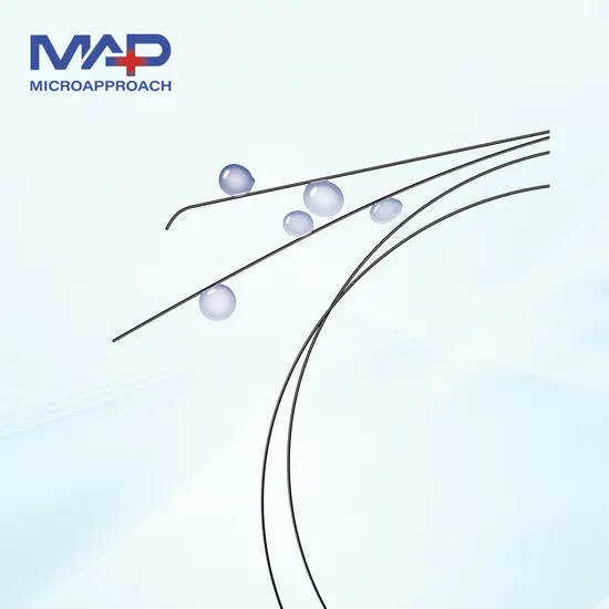 Disposable Straight and J Tip Guide Wire Hydrophilic Guidewire