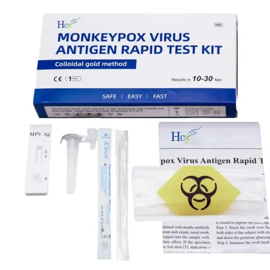 Medical Equipment Monkeypox Virus Kit Rapid Medical Test Diagnostic MPV Antigen