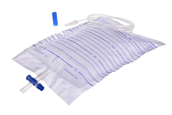 High Quality Eo Sterilized Medical Grade PVC 2000ml Disposable Urine Bag Urine Collection Bag Urine Drainage Bag