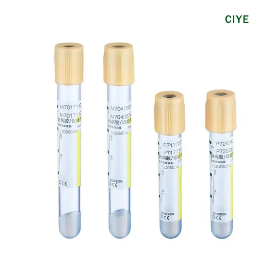 CE Good Selling Yellow Top Gel&Clot Activator Vacuum Blood Collection Tube