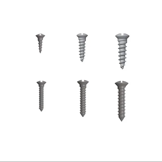 Medical Titanium Orthopedic Surgical Implant Maxillofacial Mini Bone Plate and Locking Screw