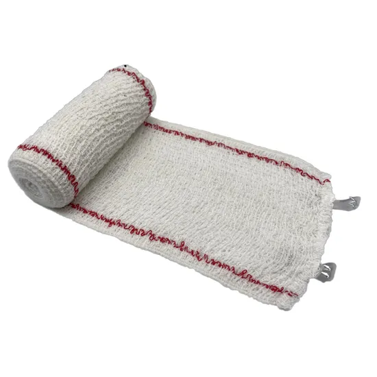 CE Approved Medical First Aid Elastic Crepe Gauze Multi Color Bandage