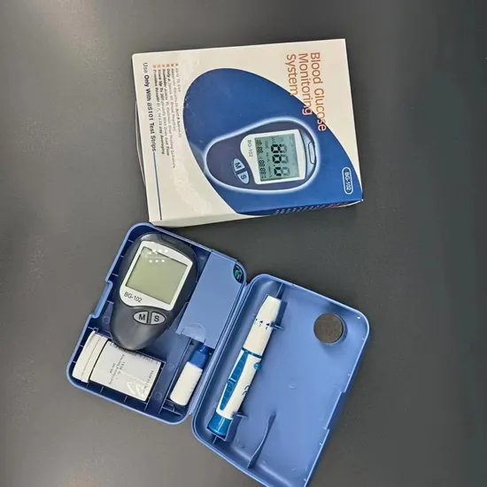 Blood Glucometer Kit Blood Glucose Monitoring System