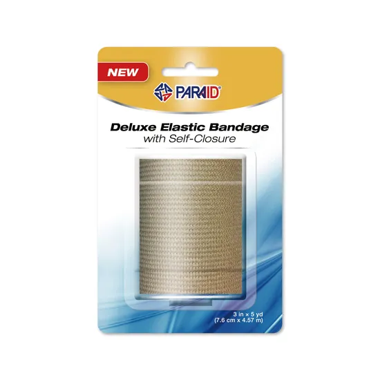 Deluxe Elastic Bandage with Self-Closure, 7.6cm*4.57m (HEB-002)