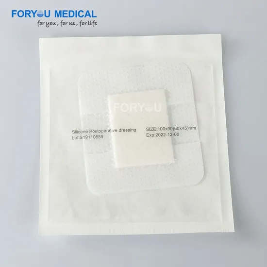 Medical accessories  White Silicone Dressing CE ISO Highi Quality